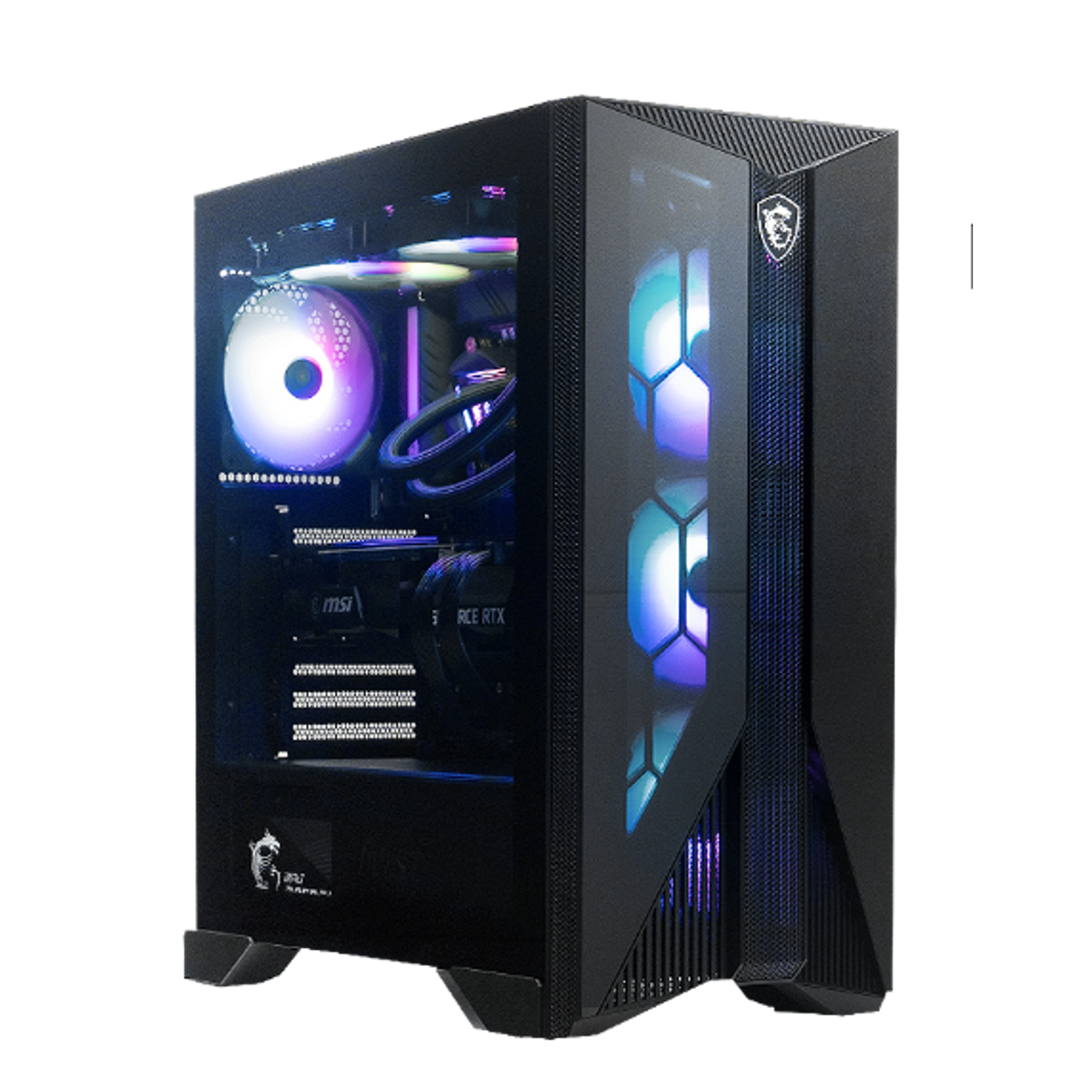 Image of the MSI Aegis RS gaming desktop.