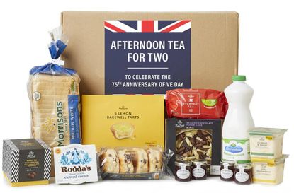 morrisons afternoon tea box £15