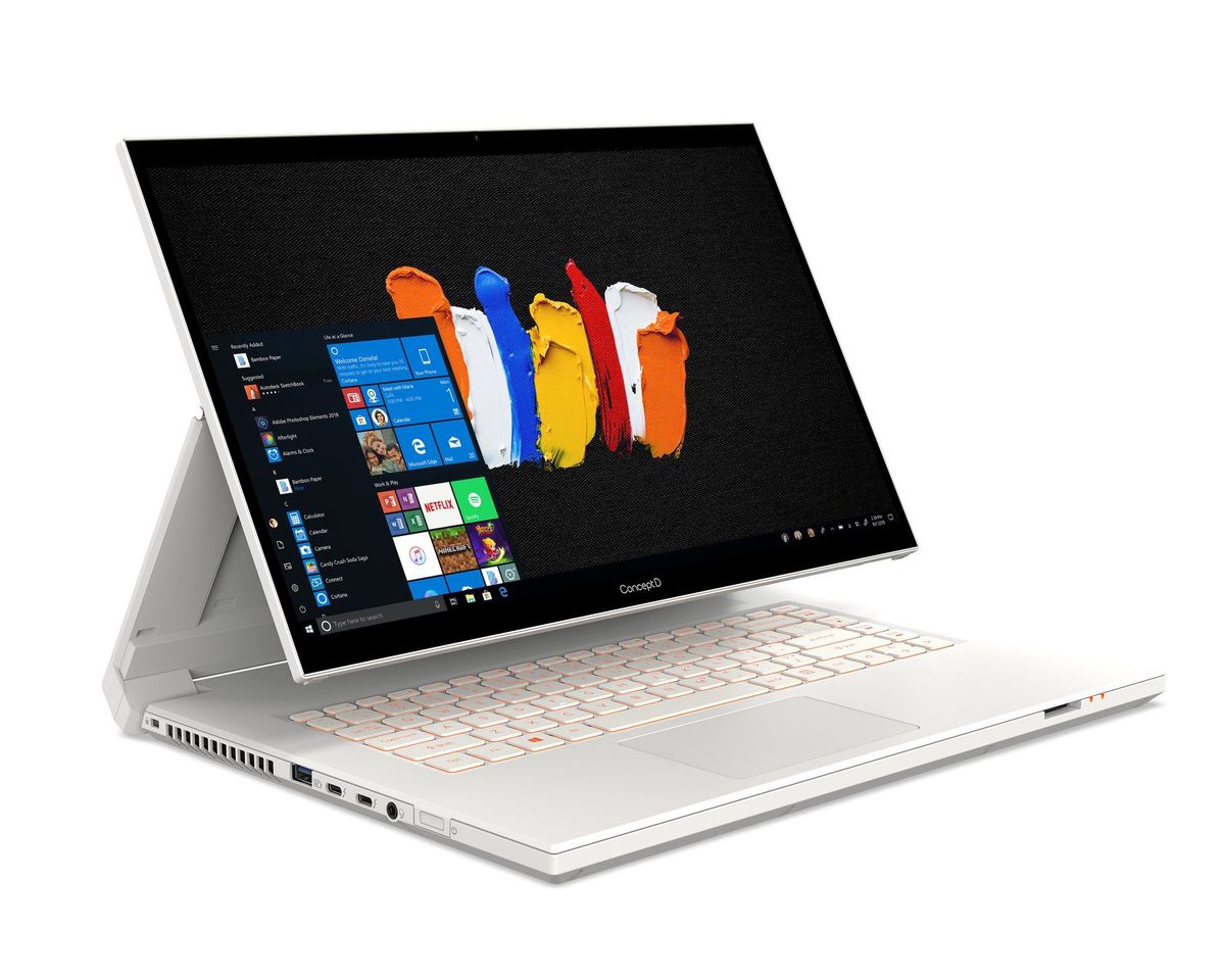 Acer ConceptD 7 Ezel float mode