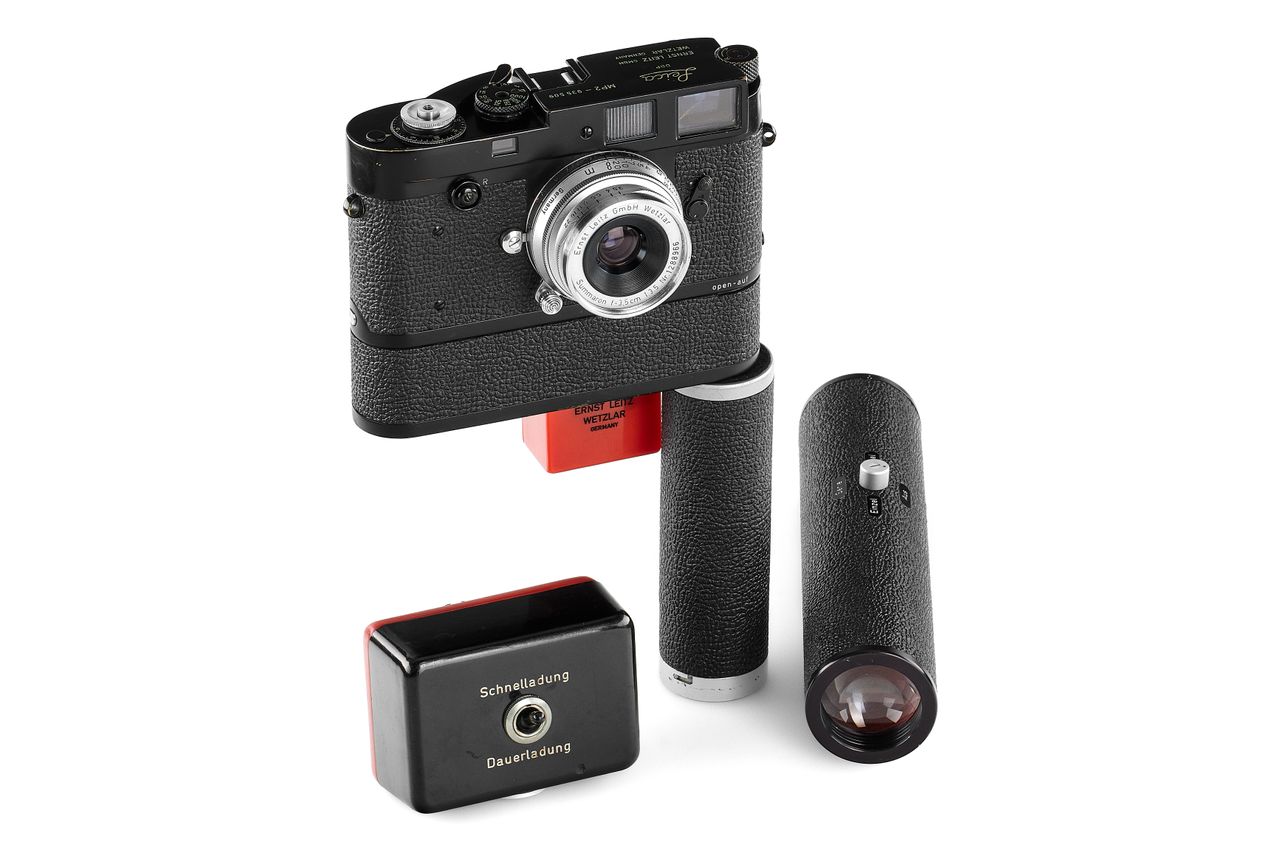 Leica camera from the Leitz Photographica Auction