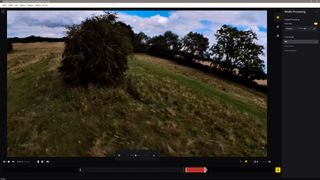 Editing video footage using Insta360 Studio