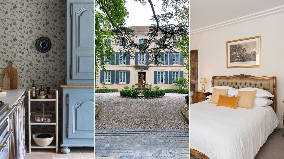French country houses that showcase classic rustic style