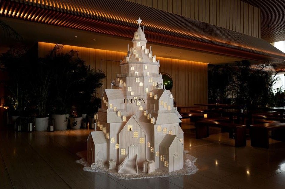 The most stunning hotel Christmas trees around the world