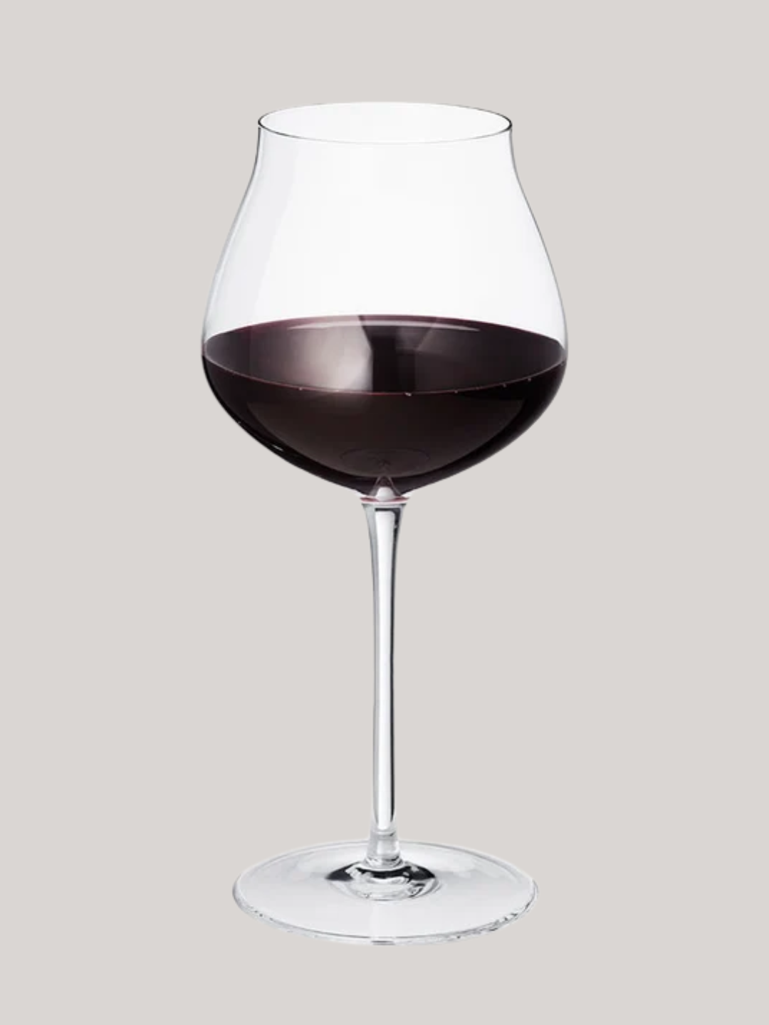 A red wine glass from Georg Jensen