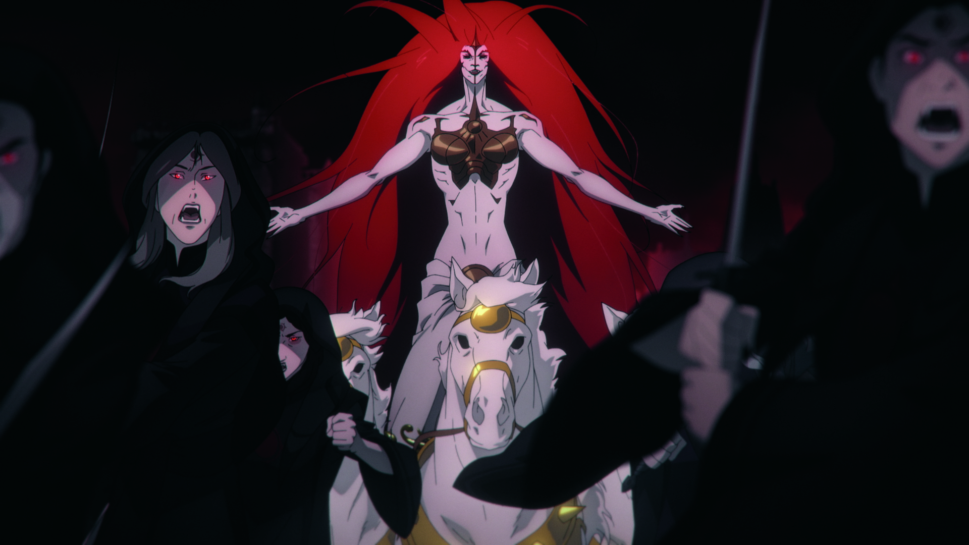 Art from the Netflix anime series Castlevania: Nocturne