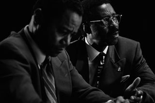 Actors Cuba Gooding Jr and Courtney B. Vance as OJ Simpson and Johnnie Cochran
