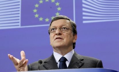 European Union Commission President Jose Manuel Barroso implied this week that America's financial excesses contaminated the EU's economy.