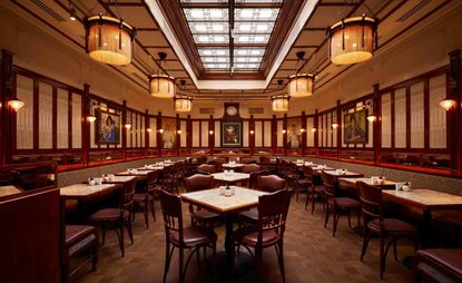 Soutine dining room, London, UK