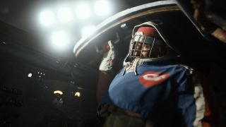 Arc Raiders Fine Wristwatch: A character wearing a hockey outfit closing a pod before heading out on a mission.