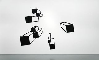 In Hypercube, 2013, Lermercier plays with dimensions and scale, rendering an infinite concept in a more approachable form