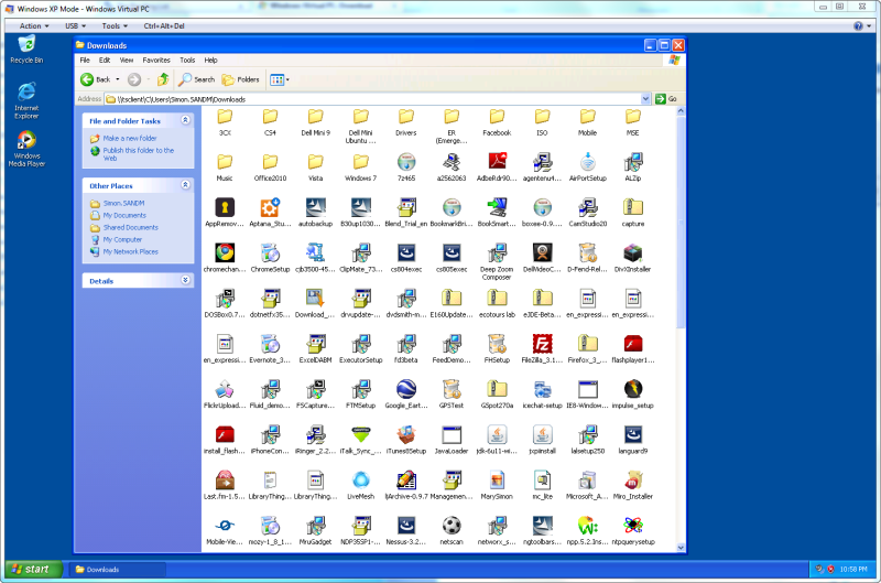 Step 7: Installing XP applications