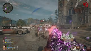 A Call of Duty: Black Ops 6 Zombies screenshot on round 40.