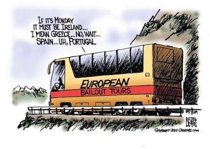 Europe by bailout bus