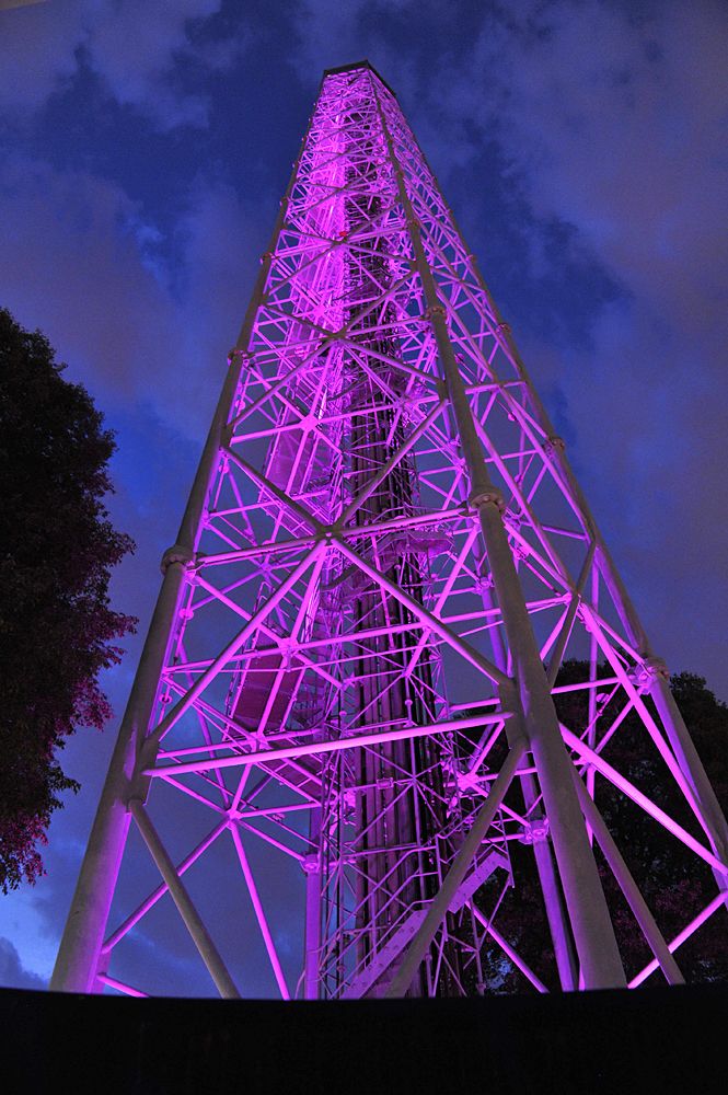 The Branca tower in Milan