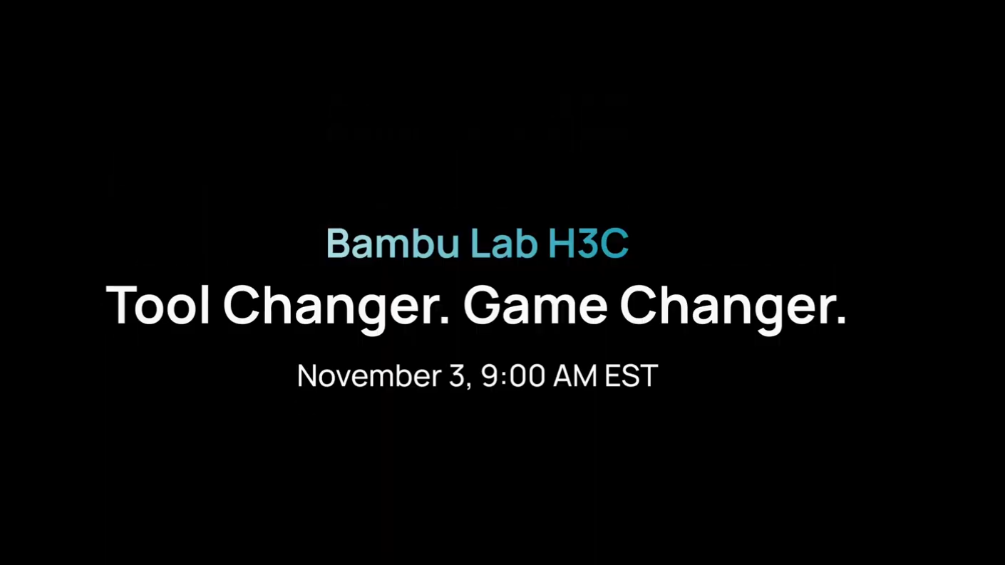 Bambu Lab teases H3C Tool Changer