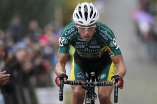 Sven Nys (Landbouwkrediet) would be denied an eighth straight win.