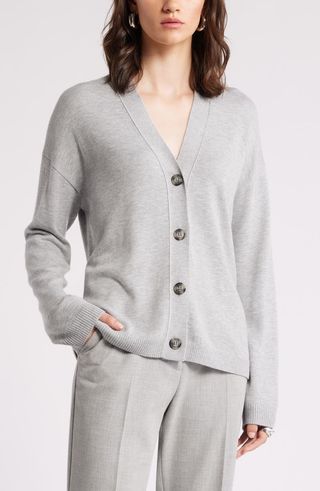 Button Front Cardigan