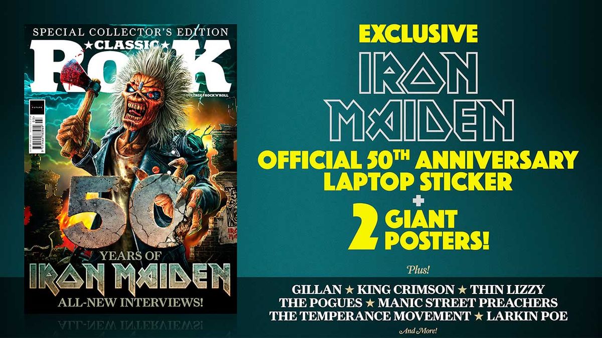 Classic Rock 337 - with Iron Maiden&#039;s Eddie on the cover