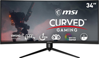 MSI MAG342CQR Curved Gaming | 34-inch | 3440 x 1440 | 144Hz | VA | $299.99 $284.11 at Amazon (save $15.88)