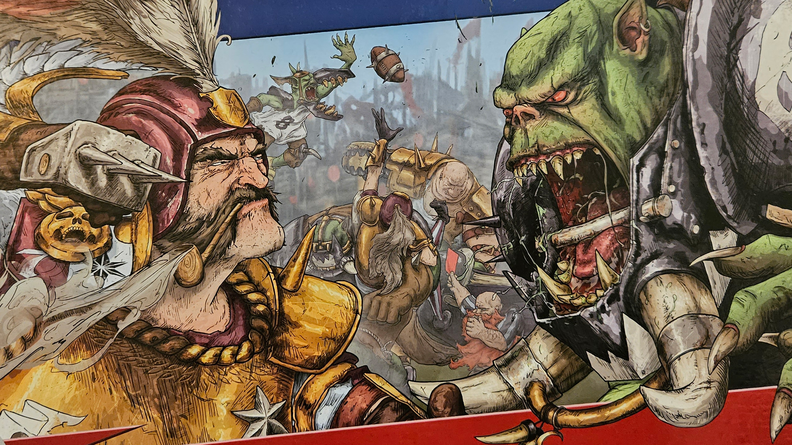 Cover art from Blood Bowl: Second Edition