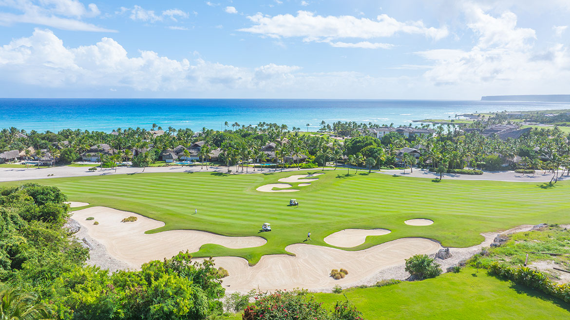 The golf course at Eden Roc Cap Cana