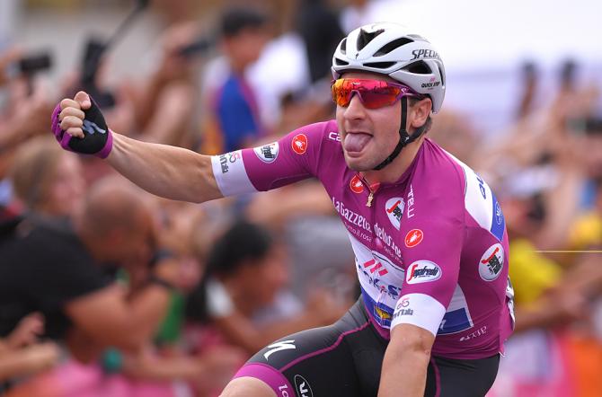Elia Viviani (Quick-Step Floors) wins stage 3 of Giro d'Italia 2018