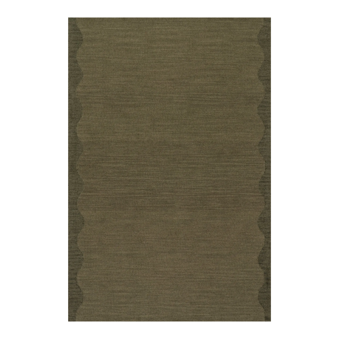 Rugs USA, Ondine Solid Wool Cozy Rug