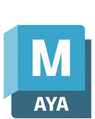 The logo of Autodesk Maya, one of the best graphic design software programs