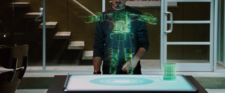 Iron Man hologram