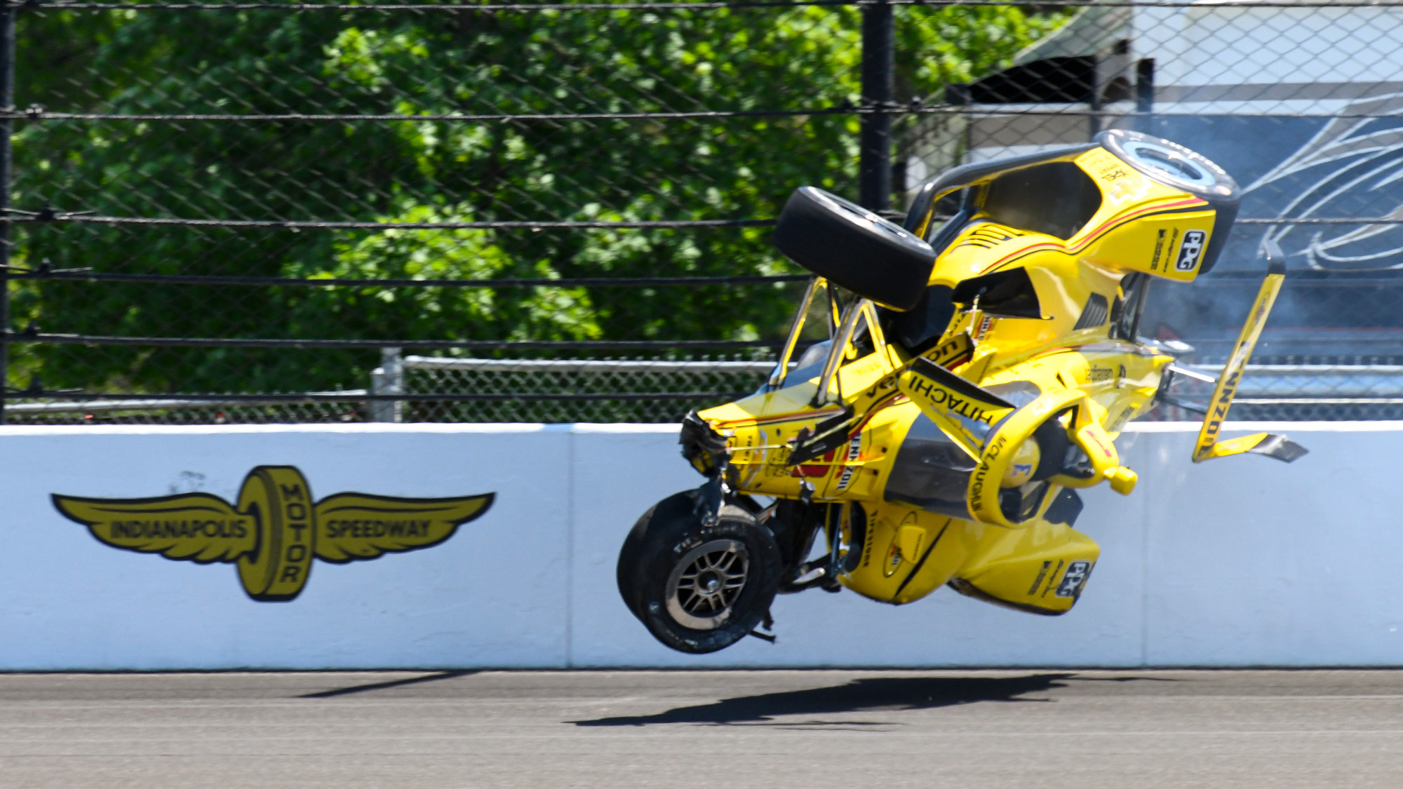 A race car