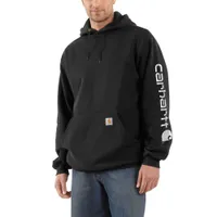 Carhartt Black Medium weight Fleece Long sleeve Graphic Sweatshirt (Men's)