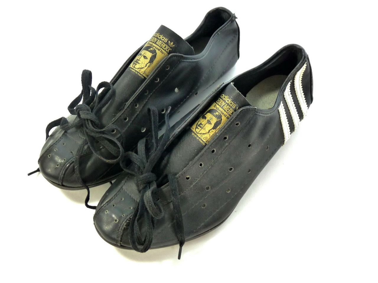 Some retro Adidas Eddy Merckx cycling shoes on eBay