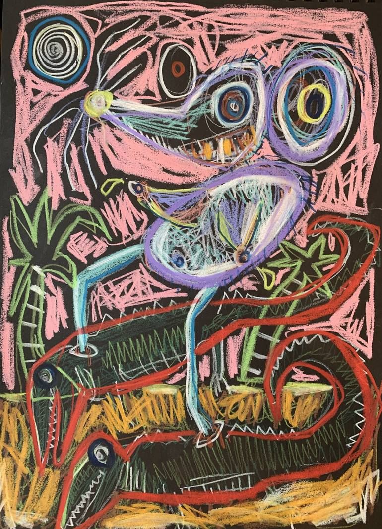 A selection of art by Noel Fielding.