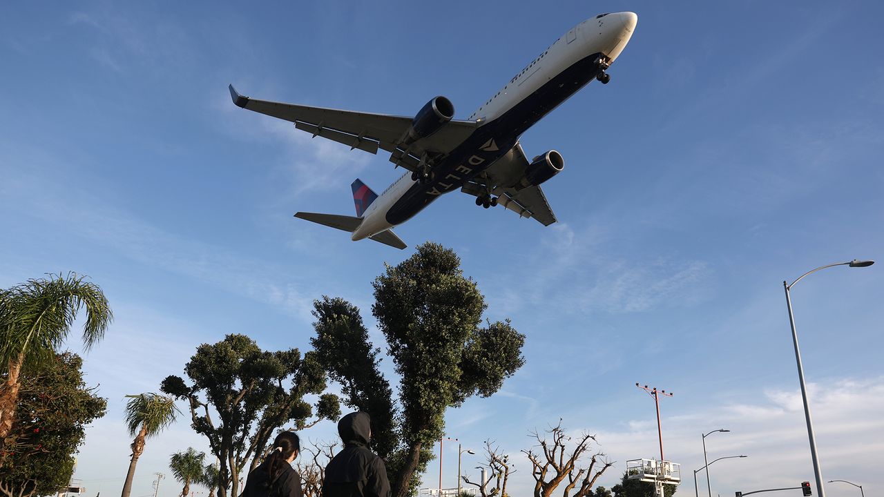 Delta Airlines flight