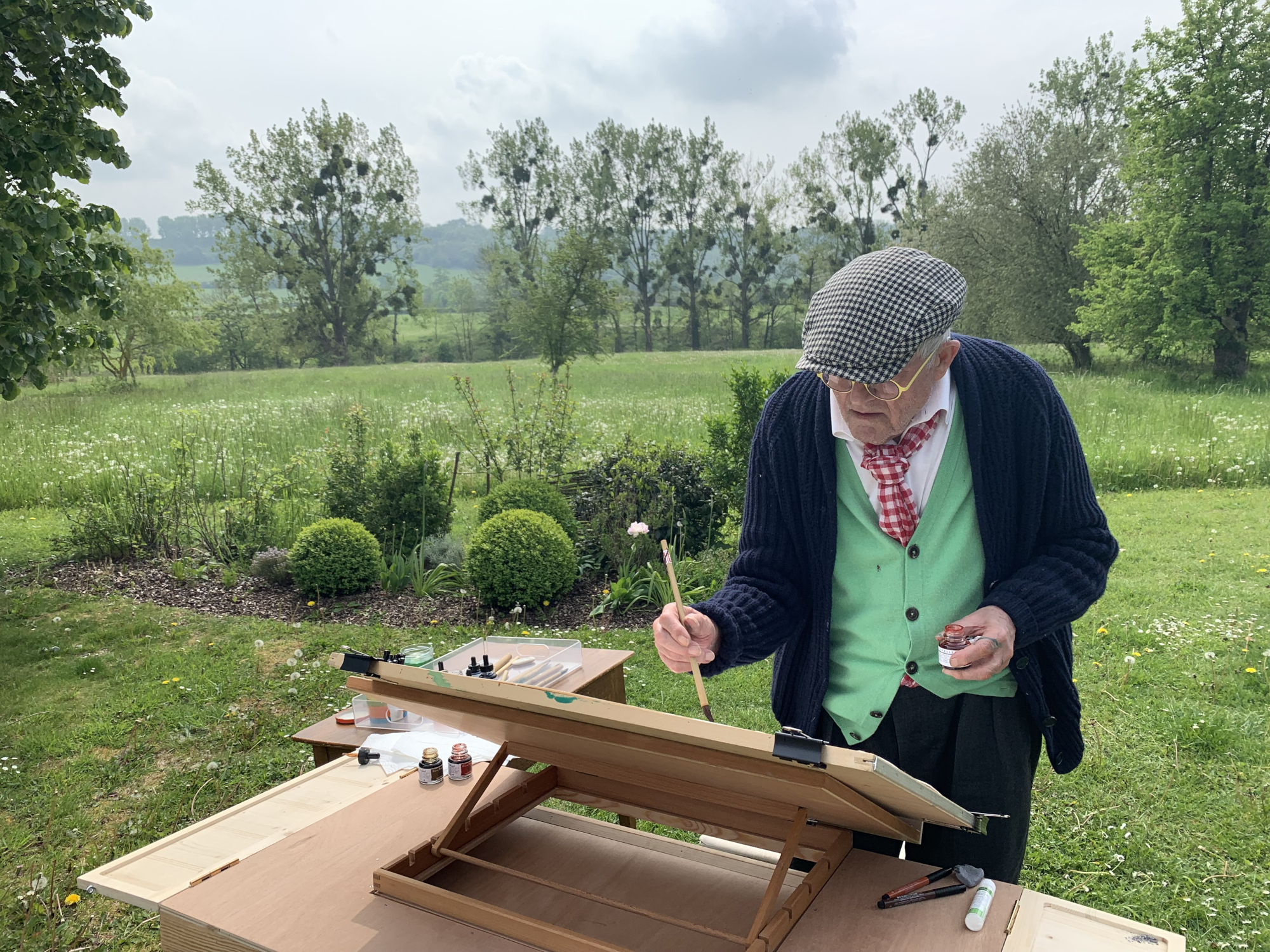 David Hockney, Normandy, 2019