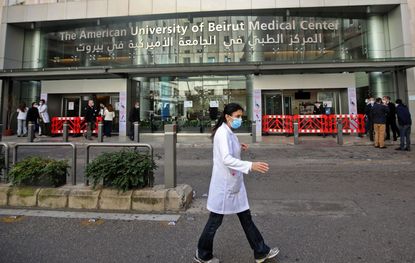 American University Hospital in Beirut.