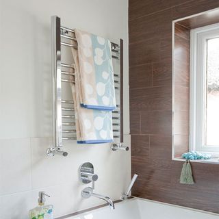 bathroom with shower and vanity unit