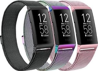 Fitbit Charge 5 Meliya Metal Bands Bands 3 Pack Reco