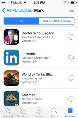 ios 8 sharing apps