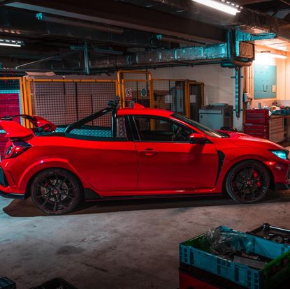 Honda Civic Type R pick-up crop