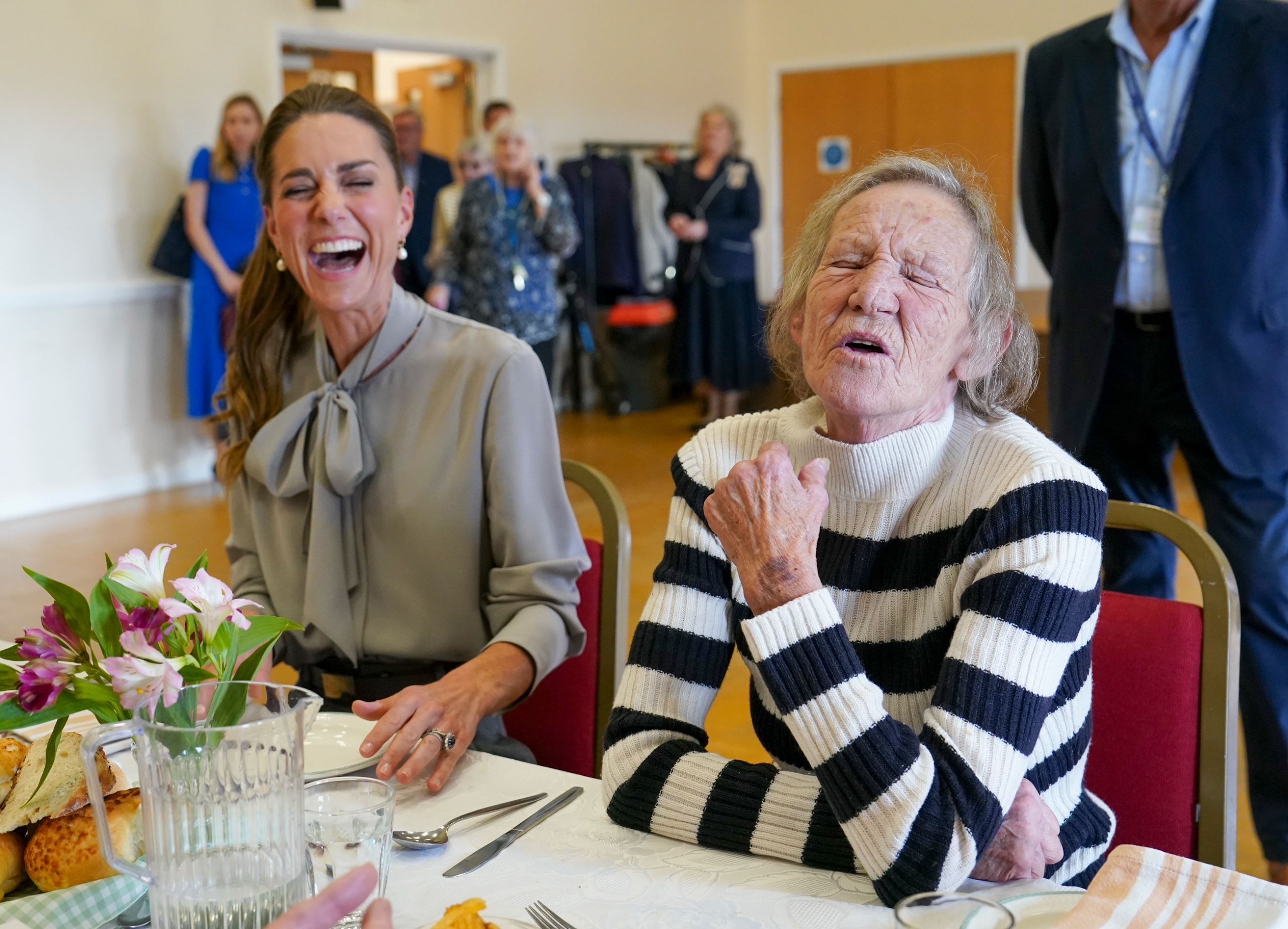 Princess Kate community lunch