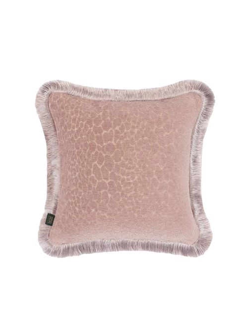 Mara Jacquard Medium Fringed Cushion