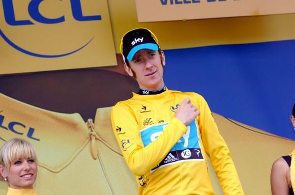 Bradley Wiggins is within touching distance of his Tour de France win