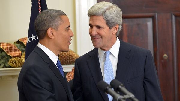 President Barack Obama and John Kerry
