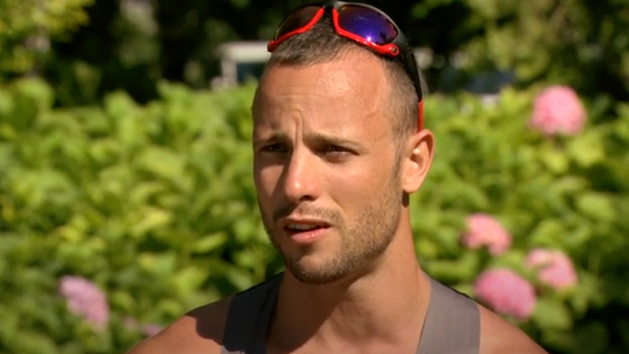 Oscar Pistorius interviews with the Paralympics