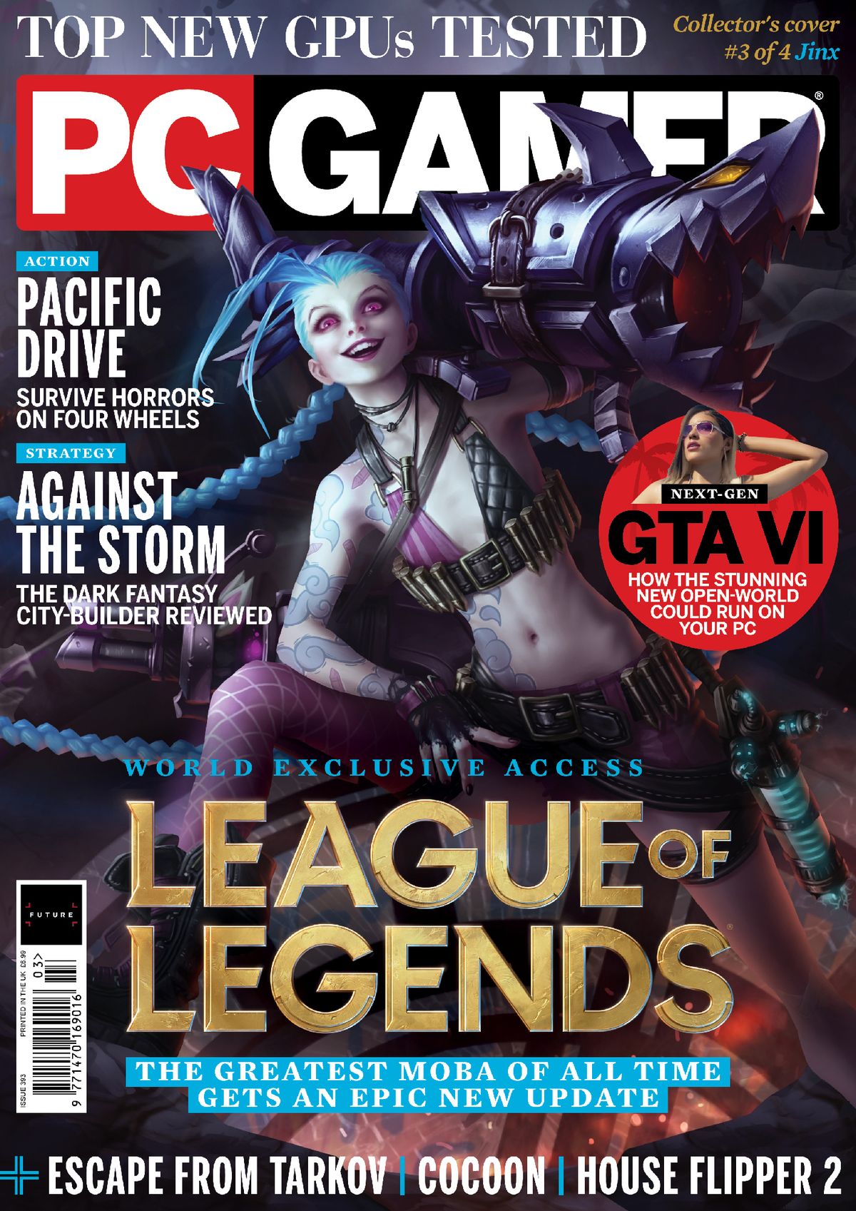 Pc Gamer Magazine's New Issue Is On Sale Now: League Of Legends 