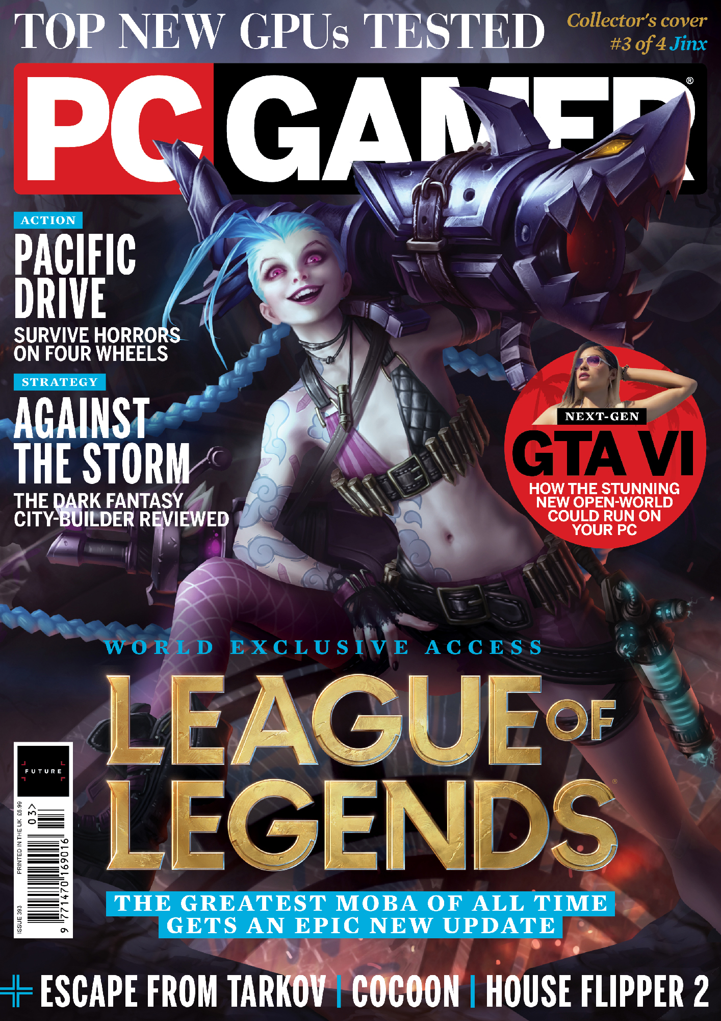 League of Legends PC Gamer magazine