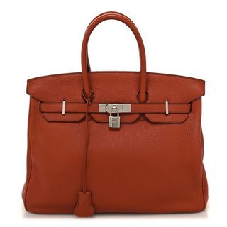 Hermes Taurillon Clemence Birkin 35 Brique