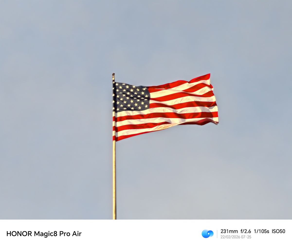10x Zoom shot captured on the Honor Magic 8 Pro Camera