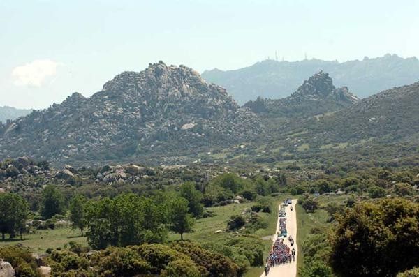 Beautiful Sardinian countryside.